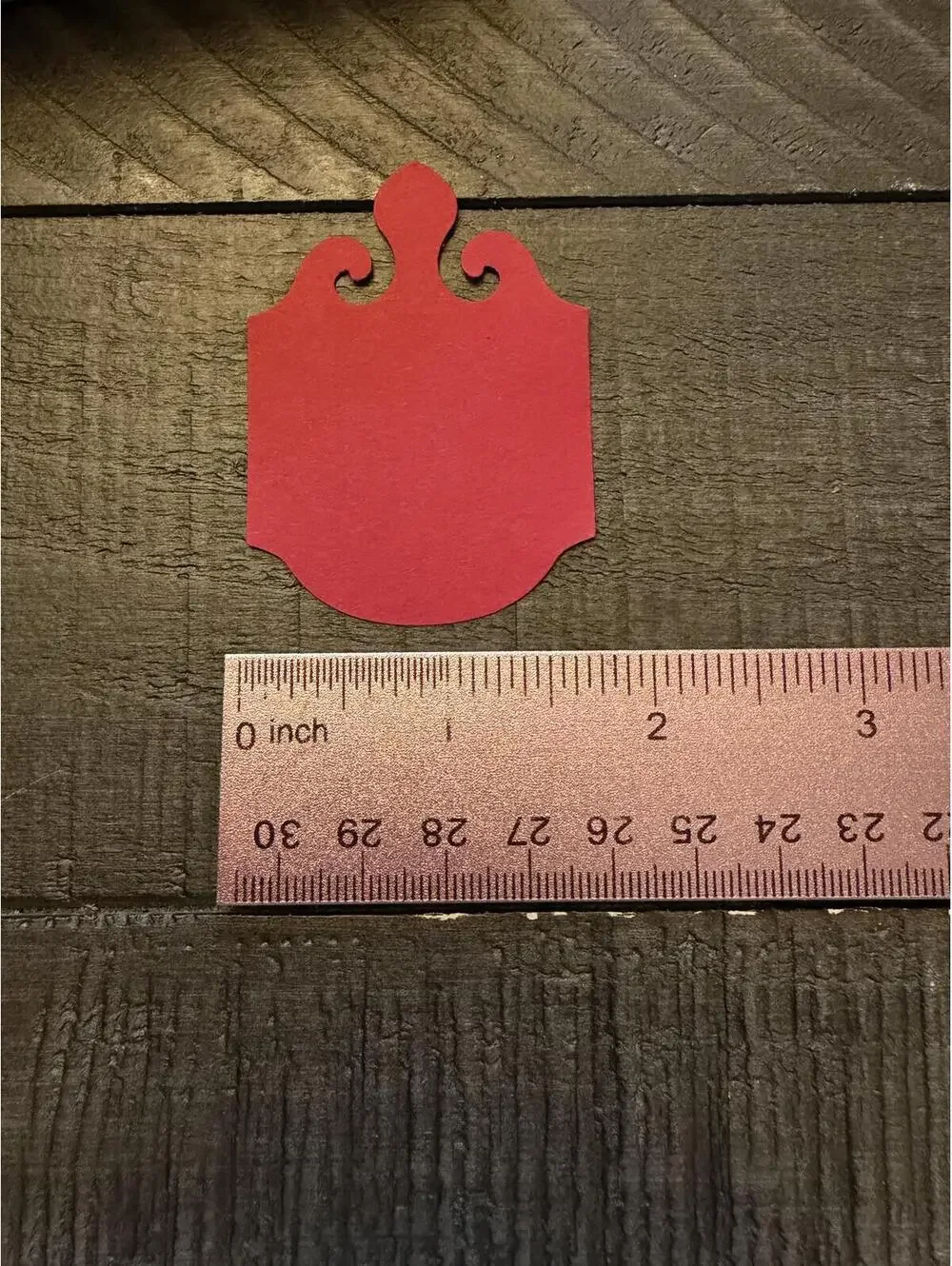 Stampin’ Up Elegant Tag Shape Punch